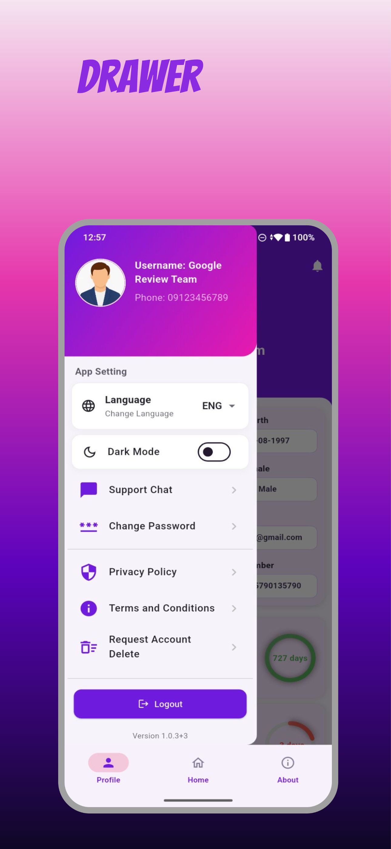 Sao Tai home and workflow screen